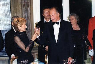 Pranzo in onore delle LL.MM. il Re e la Regina di Spagna