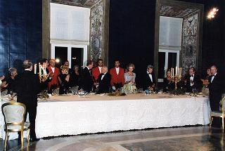Pranzo in onore delle LL.MM. il Re e la Regina di Spagna