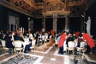 Pranzo in onore delle LL.MM. il Re e la Regina di Spagna