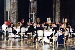Pranzo in onore delle LL.MM. il Re e la Regina di Spagna