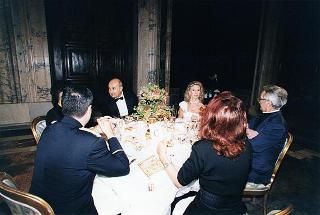 Pranzo in onore delle LL.MM. il Re e la Regina di Spagna