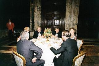 Pranzo in onore delle LL.MM. il Re e la Regina di Spagna