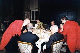 Pranzo in onore delle LL.MM. il Re e la Regina di Spagna
