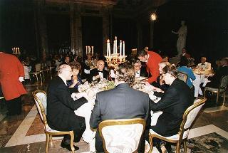 Pranzo in onore delle LL.MM. il Re e la Regina di Spagna