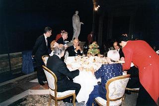 Pranzo in onore delle LL.MM. il Re e la Regina di Spagna