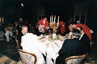 Pranzo in onore delle LL.MM. il Re e la Regina di Spagna