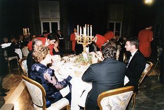 Pranzo in onore delle LL.MM. il Re e la Regina di Spagna