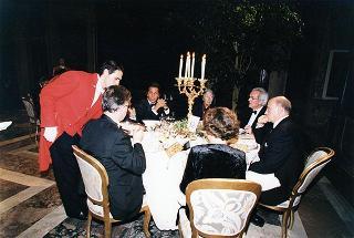 Pranzo in onore delle LL.MM. il Re e la Regina di Spagna