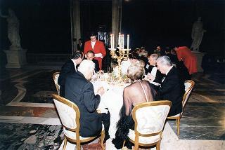 Pranzo in onore delle LL.MM. il Re e la Regina di Spagna