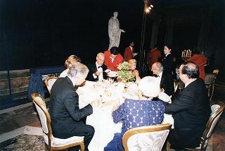 Pranzo in onore delle LL.MM. il Re e la Regina di Spagna