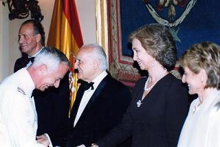 Ricevimento offerto dalle LL. MM. Il Re e la Regina di Spagna