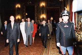 Congedo dalle LL. MM. i Reali di Spagna