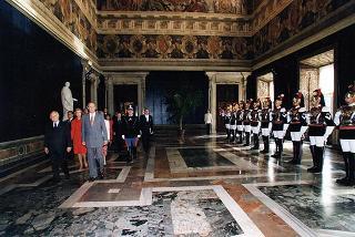 Congedo dalle LL. MM. i Reali di Spagna