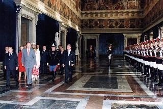 Congedo dalle LL. MM. i Reali di Spagna