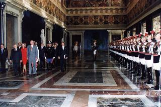 Congedo dalle LL. MM. i Reali di Spagna
