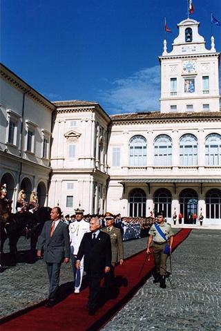 Congedo dalle LL. MM. i Reali di Spagna