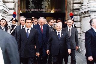 Perugia: visita del Presidente della Repubblica alla Regione Umbria