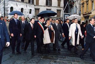 Perugia: visita del Presidente della Repubblica alla Regione Umbria