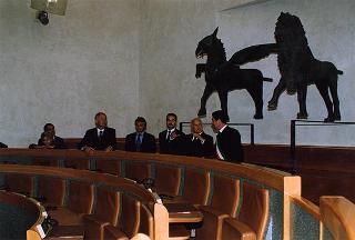 Perugia: visita del Presidente della Repubblica alla Regione Umbria