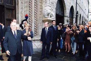 Perugia: visita del Presidente della Repubblica alla Regione Umbria