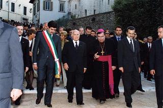 Perugia: visita del Presidente della Repubblica alla Regione Umbria
