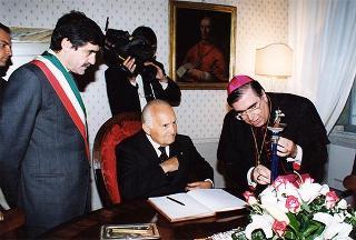 Perugia: visita del Presidente della Repubblica alla Regione Umbria
