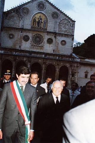Perugia: visita del Presidente della Repubblica alla Regione Umbria