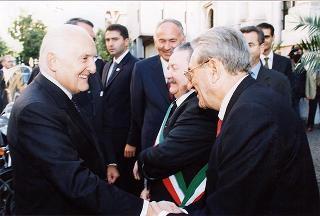 Terni: visita del Presidente della Repubblica alla Regione Umbria