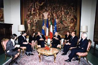 Pranzo in occasione del Vertice italo-francese