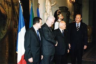 Pranzo in occasione del Vertice italo-francese