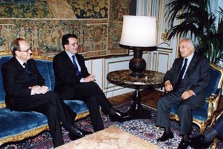 On. prof. Romano Prodi, presidente del Consiglio dei ministri