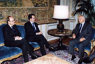 On. prof. Romano Prodi, presidente del Consiglio dei ministri
