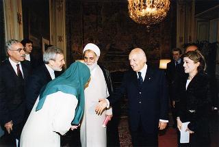 Ali Akbar Nateq Nouri, presidente del Parlamento Iraniano