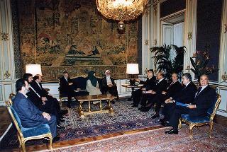 Ali Akbar Nateq Nouri, presidente del Parlamento Iraniano