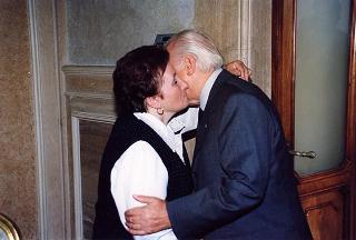 Lina Campana e famiglia