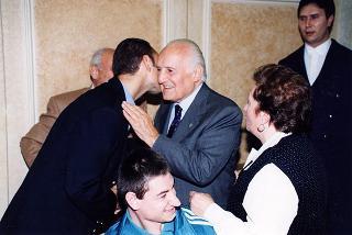 Lina Campana e famiglia