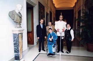 Lina Campana e famiglia