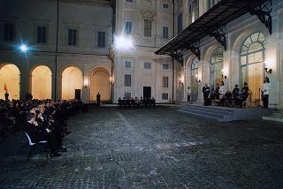 Avv. Domingo Sugranyes e on. ing. Francesco Merloni, rispettivamente presidenti internazionale e nazionale dell'Unione cristiana imprenditori dirigenti, con i partecipanti al 20° Congresso mondiale dell'UCID