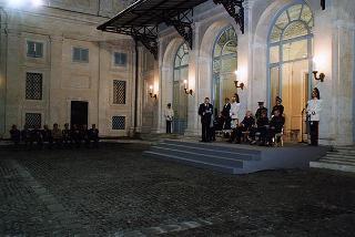 Avv. Domingo Sugranyes e on. ing. Francesco Merloni, rispettivamente presidenti internazionale e nazionale dell'Unione cristiana imprenditori dirigenti, con i partecipanti al 20° Congresso mondiale dell'UCID