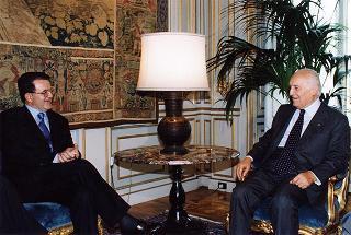 On. prof. Romano Prodi, presidente del Consiglio dei ministri