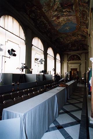Rappresentanza della guardia d'onore al Palazzo del Quirinale del 66° Reggimento Fanteria "Trieste" della Brigata "Friuli", in rientro dalla missione in Bosnia