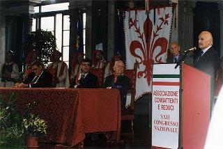 Firenze: intervento del Presidente della Repubblica alla cerimonia inaugurale del XXII Congresso nazionale dell'Associazione nazionale combattenti e reduci