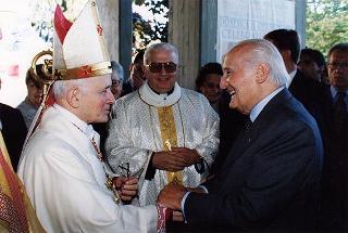 Strà (Piacenza): intervento del Presidente della Repubblica al Santuario della Beata Vergine "Madre delle genti", in occasione della celebrazione della 40^ Giornata per la pace nel mondo in memoria e suffragio dei caduti civili della guerra e delle vittime della violenza