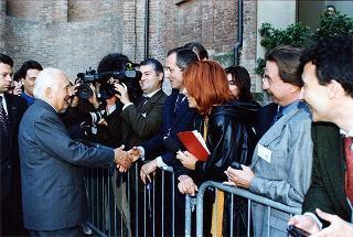Strà (Piacenza): intervento del Presidente della Repubblica al Santuario della Beata Vergine "Madre delle genti", in occasione della celebrazione della 40^ Giornata per la pace nel mondo in memoria e suffragio dei caduti civili della guerra e delle vittime della violenza