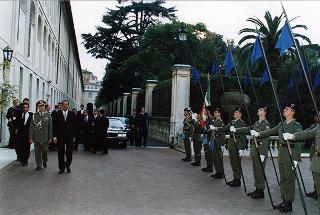 Incontro con il Presidente dell'Honduras Carlos Roberto Flores