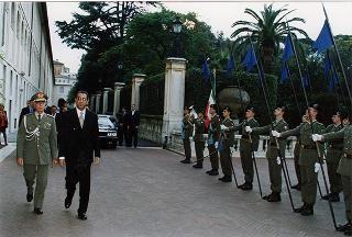 Incontro con il Presidente dell'Honduras Carlos Roberto Flores