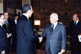 Incontro con il Presidente dell'Honduras Carlos Roberto Flores