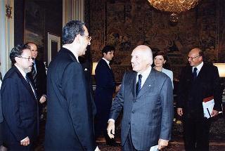 Incontro con il Presidente dell'Honduras Carlos Roberto Flores