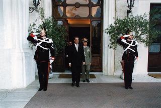 Incontro con il Presidente dell'Honduras Carlos Roberto Flores