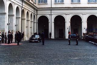 Visita ufficiale di S.S. Giovanni Paolo II al Quirinale